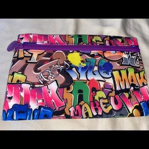 street art makeup bag